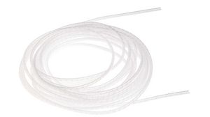 Cable Spiral Wrap Tubing, 10mm, Polyethylene, 5m, Natural